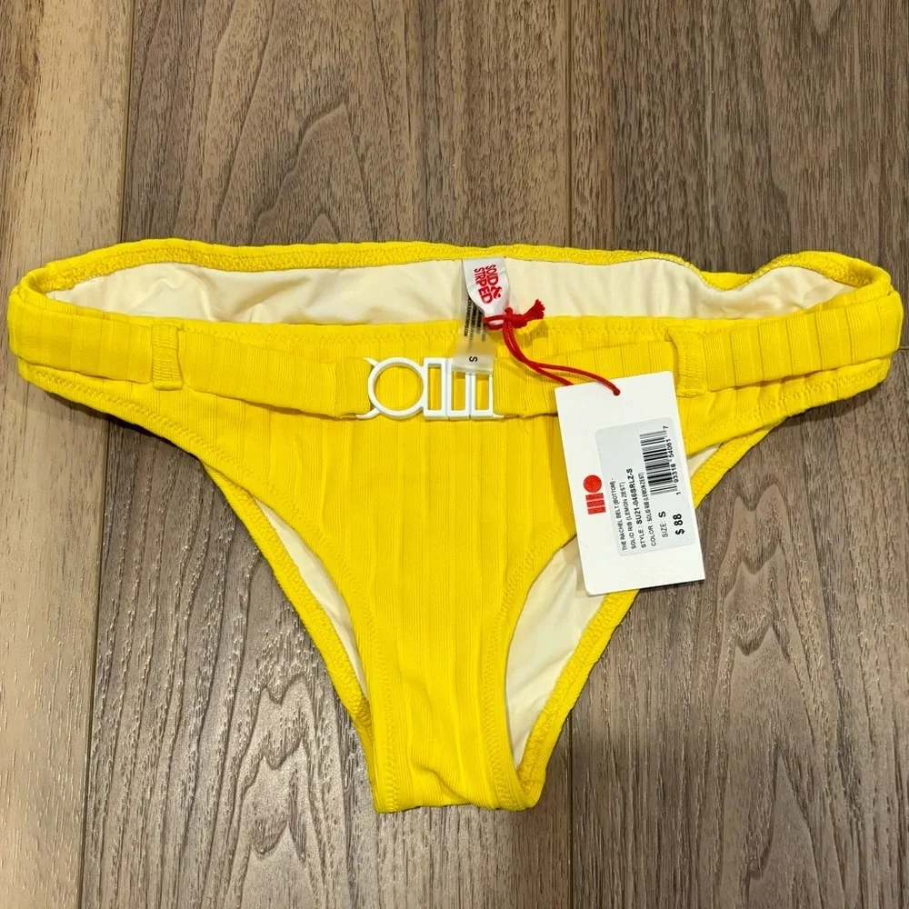 SOLID & STRIPED The Rachel Belt Bikini Bottom - Picture 2 of 4
